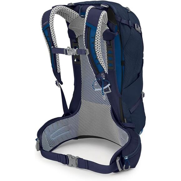 Osprey Stratos 24L Mens Hiking Backpack - Cetacean Blue - Picture 2 of 2